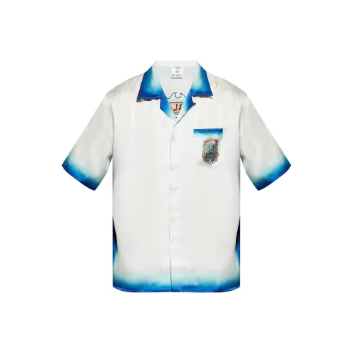CASABLANCA Le Vase Brise Silk Shirt