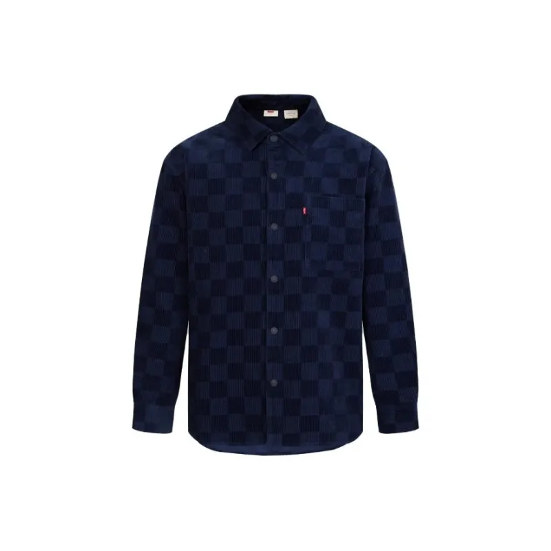 Levis Shirts Men Navy Blue-0