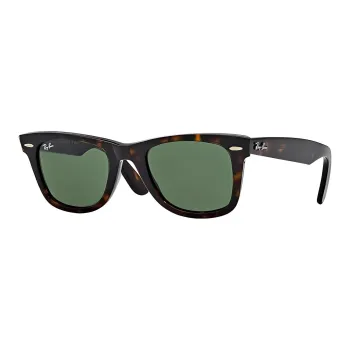 RayBan Tortoiseshell effect Wayfarer frame Sunglasses
