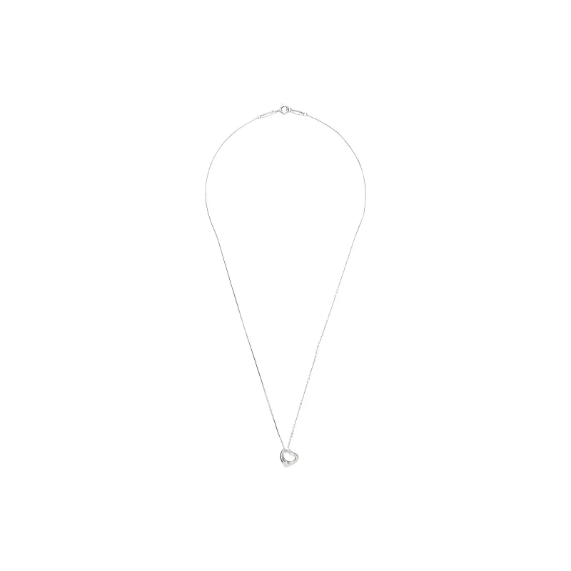 TIFFANY & CO. X Elsa Peretti Sterling Silver Open Heart Necklace-1
