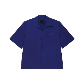 Givenchy Shirts Men Blue