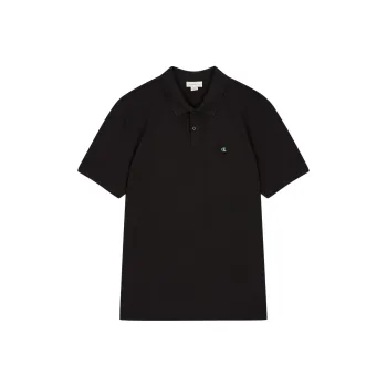 CALVIN KLEIN SS25 Polo Shirt Men's Black