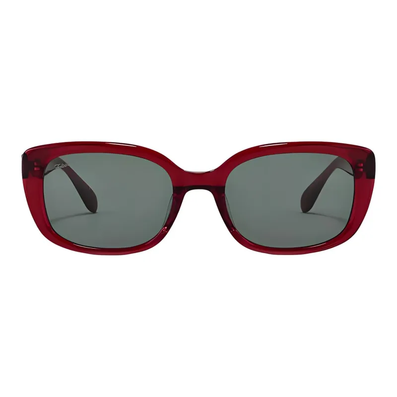 Fakeme Rectangular Sunglasses Unisex Red-1