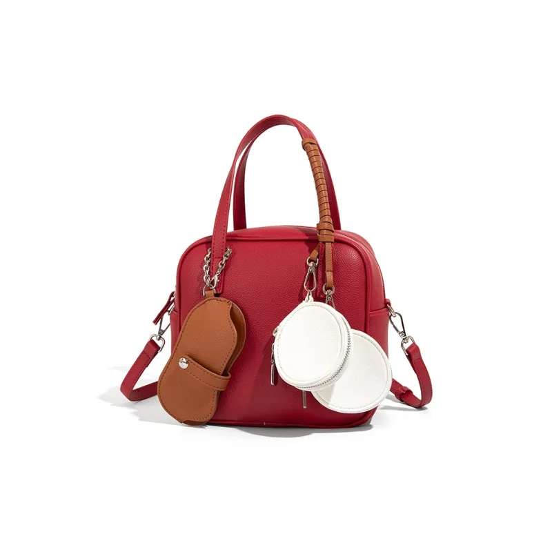 Vigno Synthetic Leather Shoulder Bag, Crossbody Bag Women's Multicolor-27