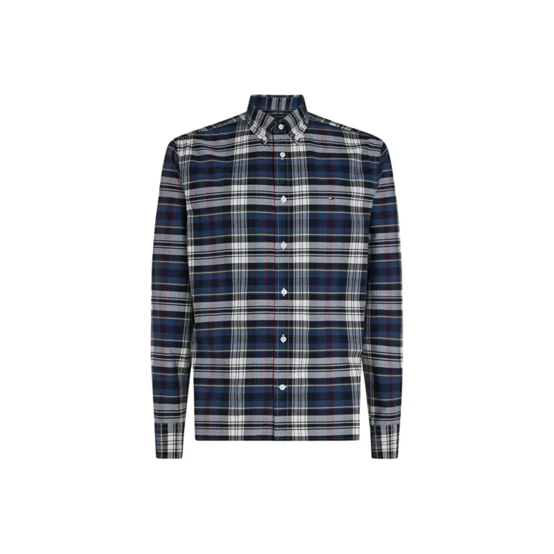 Tommy Hilfiger Shirt Men's Marine Blue-0
