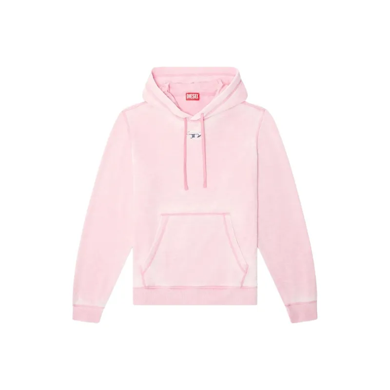 DIESEL S Ginn Hood Div Drawstring Hoodie-0