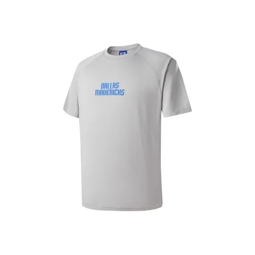 NBA Dallas Mavericks Team T Shirt Unisex Gray
