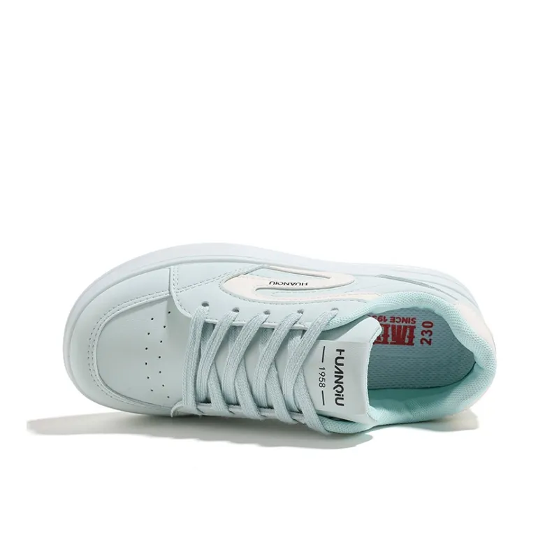 HUANQIU Anti Slip And Wear Resistant Height Increasing Low Top Skateboard Shoes Women's-2