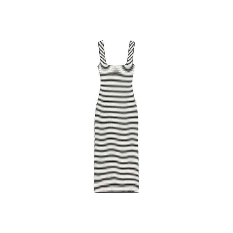 ZARA Sleeveless Dress Women's Stripes-1