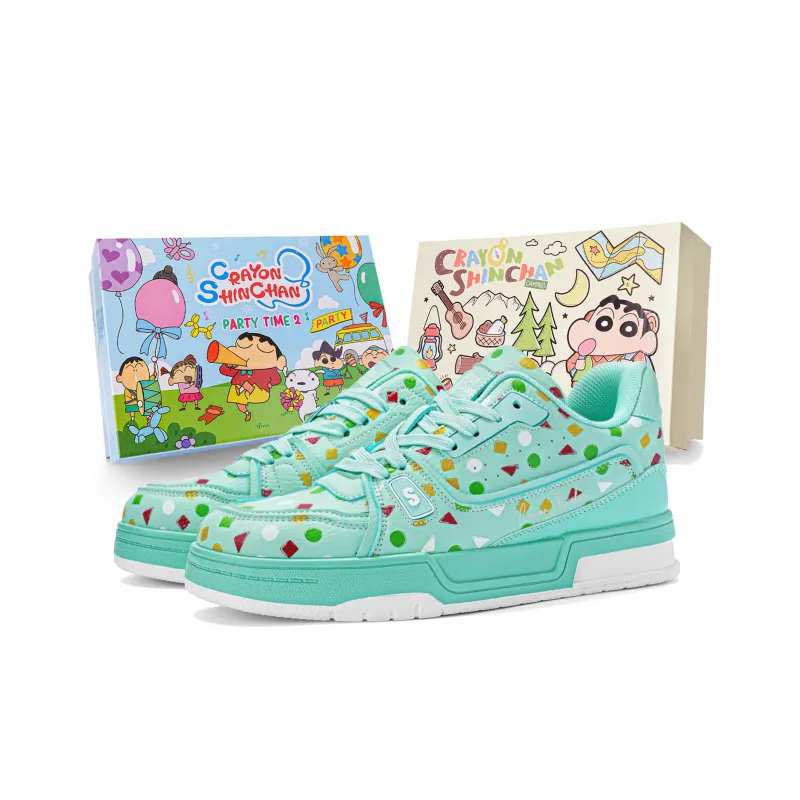 Crayon Shinchan Low-Top Skateboard Shoes Unisex-12