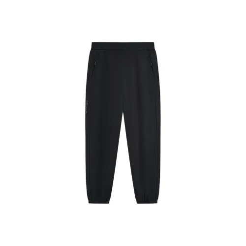 XTEP Knitted Sweatpants Men's Jet Black
