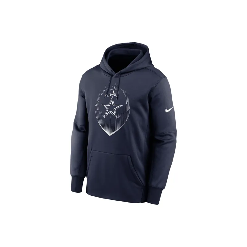 Nike Dallas Cowboys Icon Men's Nike Therma Nfl Pullover Hoodie-0