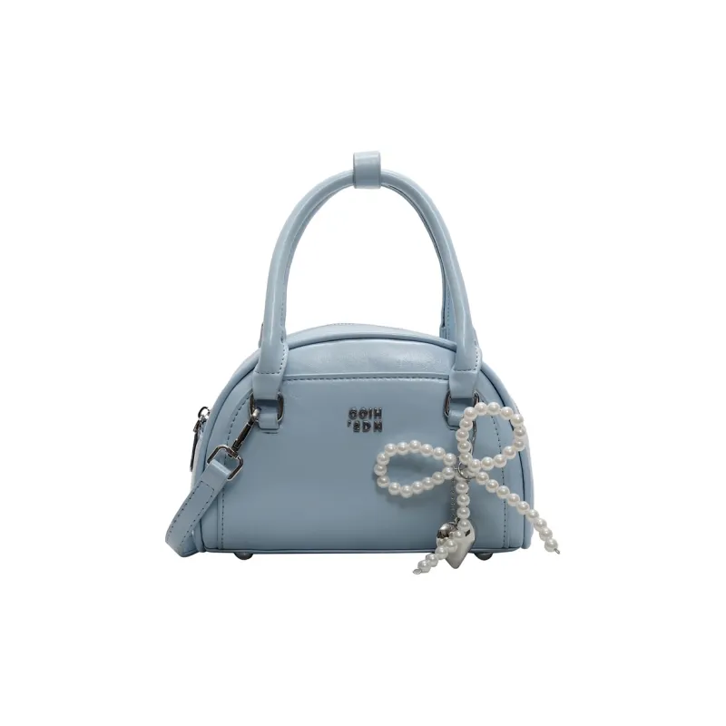 Yalu PU One Shoulder Handbag Women's Black/White/Pink/Blue-22