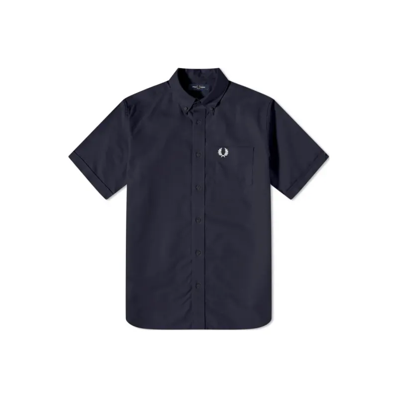 FRED PERRY Short sleeve Cotton Shirt-0