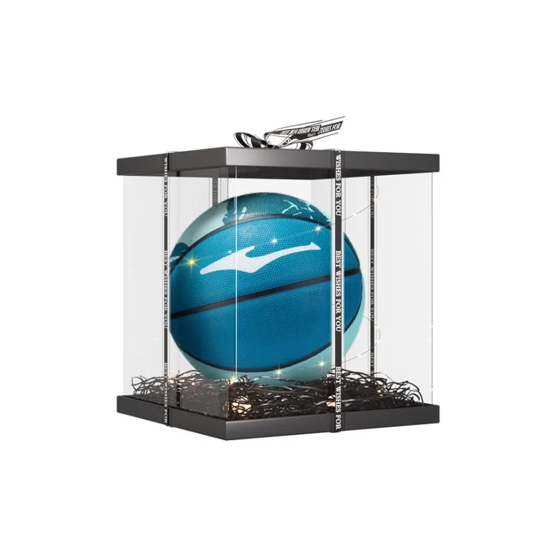 Erke Comic Collection Rubber Basketball Misty Rain Blue Size 5/7 Street Training Unisex-7