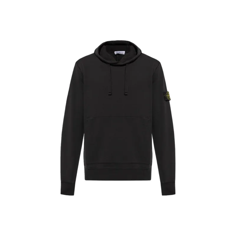 STONE ISLAND Fleece Garment Dyed Hoodie-0