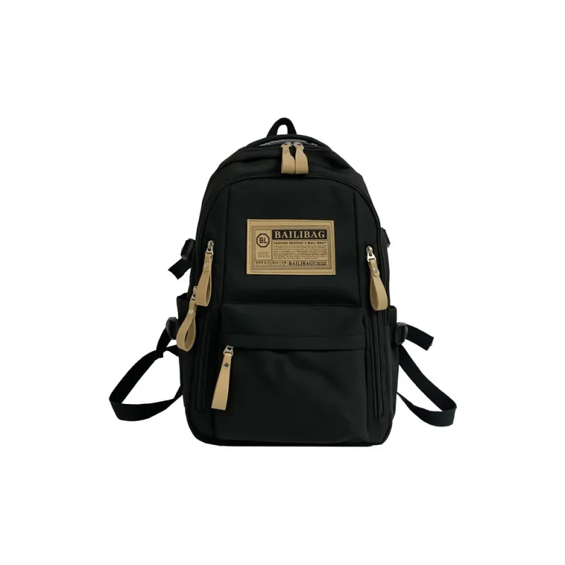 OUZIHUANG Nylon Backpack Unisex Multicolor-3