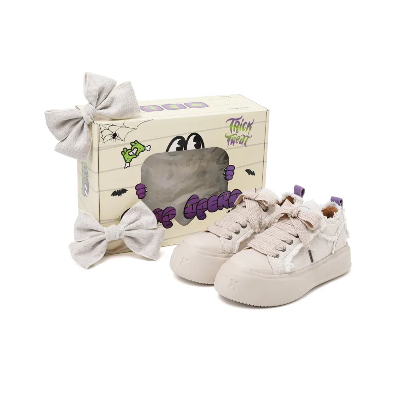 SOAP OPERA Basic Collection Canvas Shoes Women's Low Top Beige-5