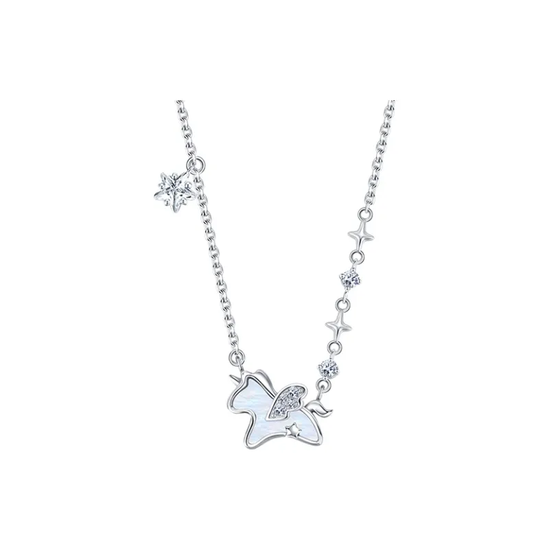 Goran Silver 925 Necklaces Women's-0
