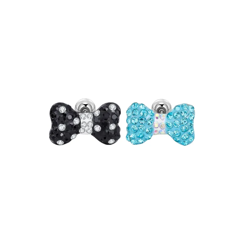 Lady Go Titanium Steel Stud Earrings Women's-13