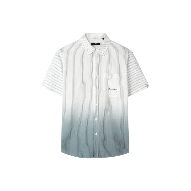 HLA Shirt Men's Bleach Gradient-0