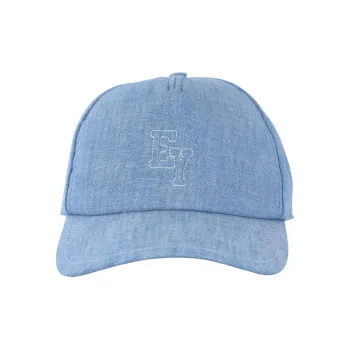 ELEVENTY FIRSTCLASS MADE IN ITALY Cotton Baseball Caps Men's Blue