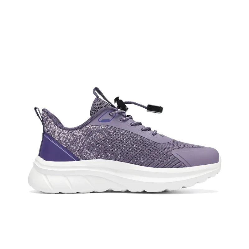 Recreation Anti Slip And Wear Resistant Lightweight Low Top Casual Shoes Women's Iris Purple-2