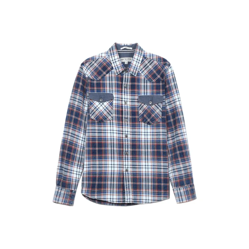 MCS Shirts Men Navy Blue-0