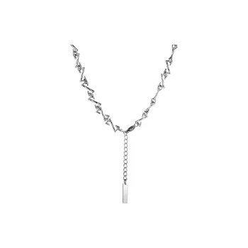 CENTURY&KINDLE Titanium Steel Necklaces Unisex