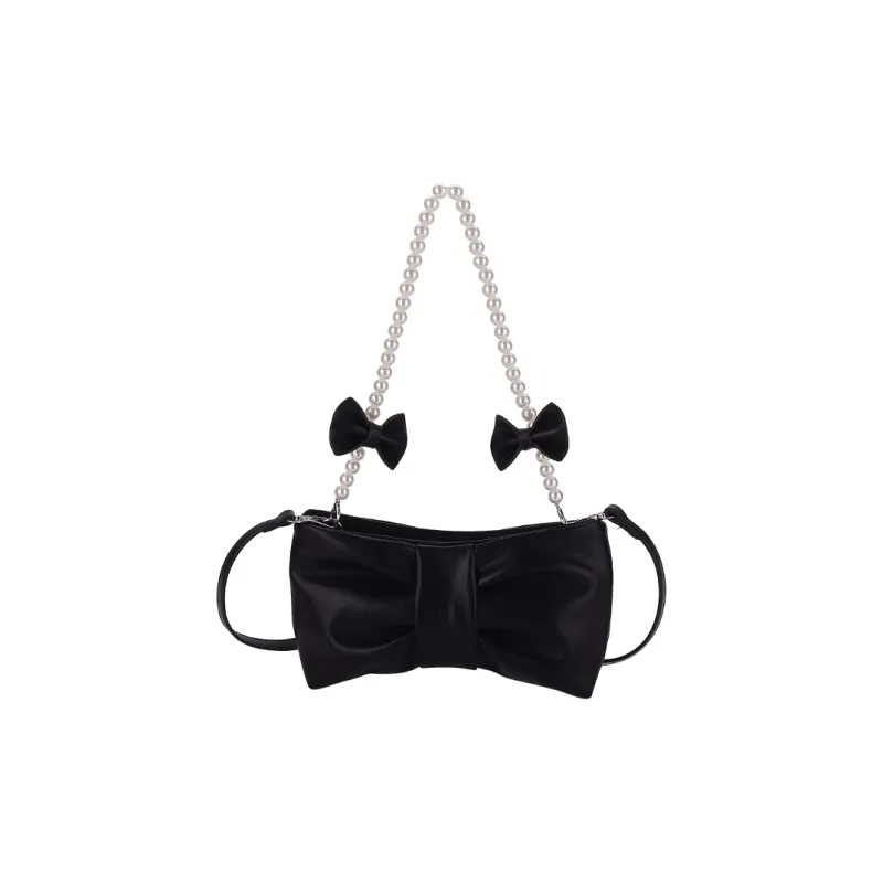 LOUIS ROYALN Pu Shoulder Bag, Crossbody Bag Regular Women's Moon White/Rouge Pink/Black-8