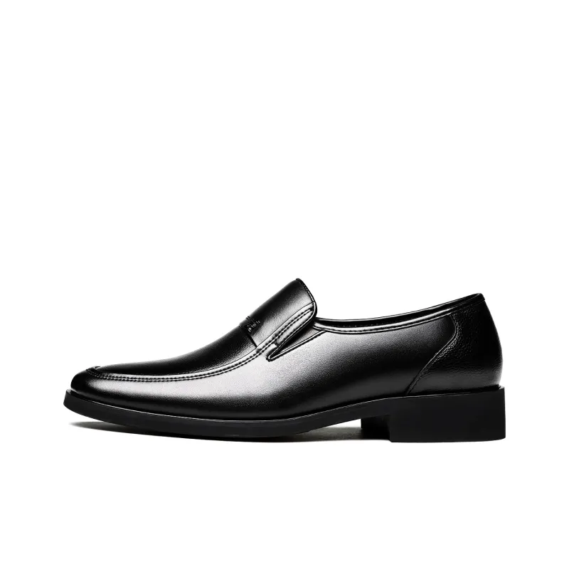 CHINT Dress Shoes Men Low Top Black-0