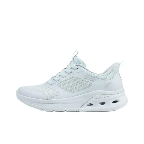 Skechers BOBS Sport Anti Slip Wear Resistant Low Top Running Shoes Women's Blue