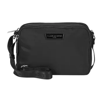 Lancaster Textile Shoulder Bag Women's Black