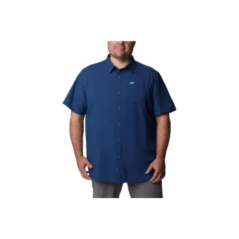 Columbia PFG Slack Tide Shirts Men Dark Blue