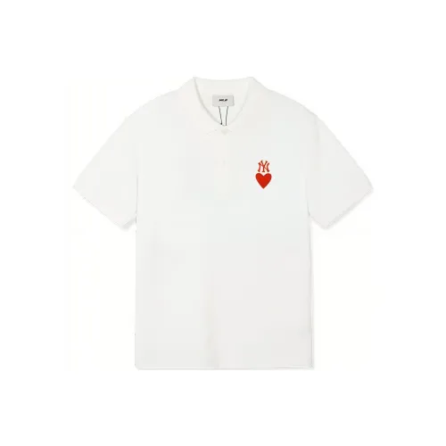 MLB New York Yankees Polo Shirts Unisex White