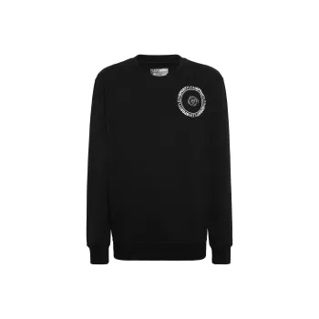 PLEIN SPORT Carbon Tiger Print Sweatshirt