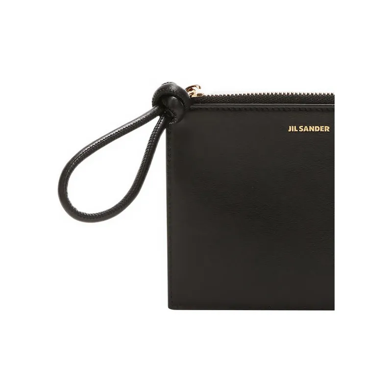 JIL SANDER Logo Embossed Coin Purse-4
