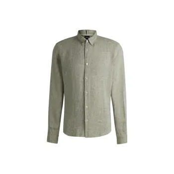 HUGO BOSS Button down Linen Shirt