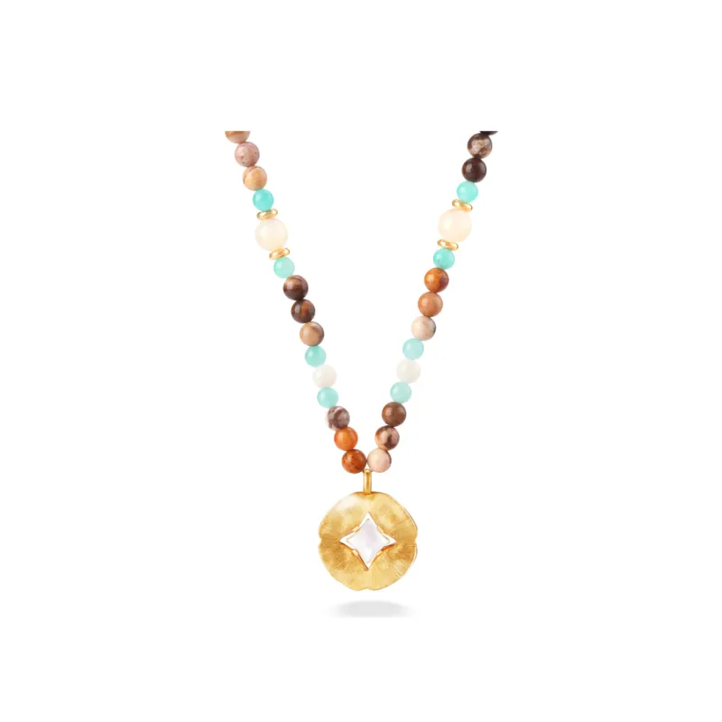 BAODEYI 18K Gold Plated Copper Necklaces Unisex-6