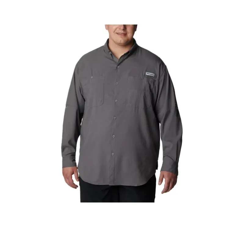 Columbia PFG Tamiami Shirt Men's City Gray-0