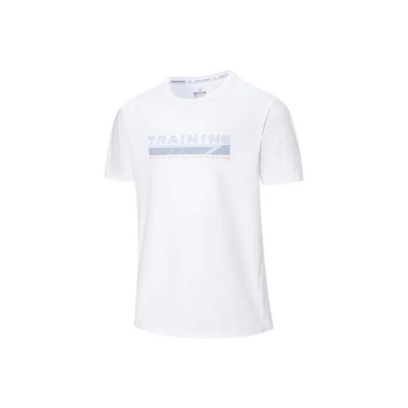XTEP T Shirts Men Pearl White-0