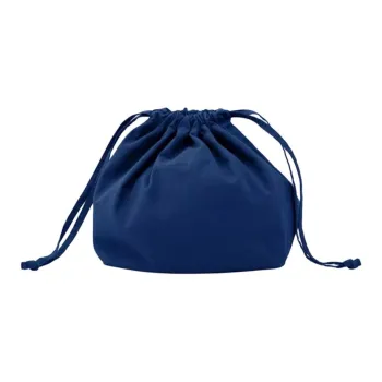 MUJI Cotton Handbag Medium Size Unisex Multicolor