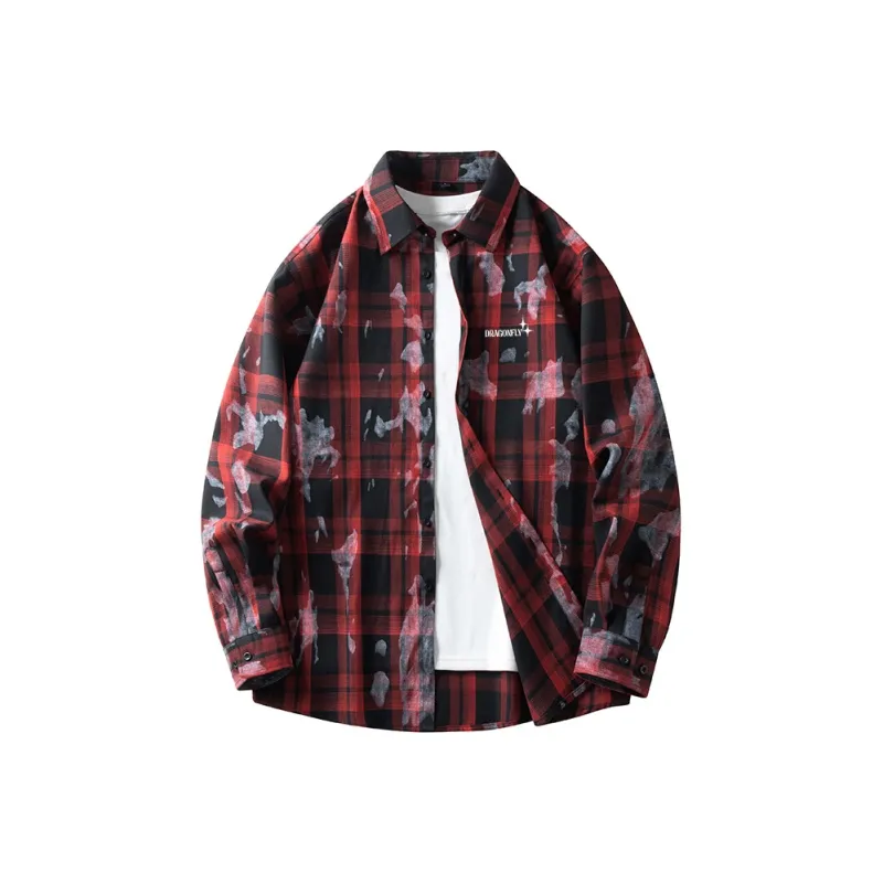RED DRAGONFLY Shirt Coat Unisex-0