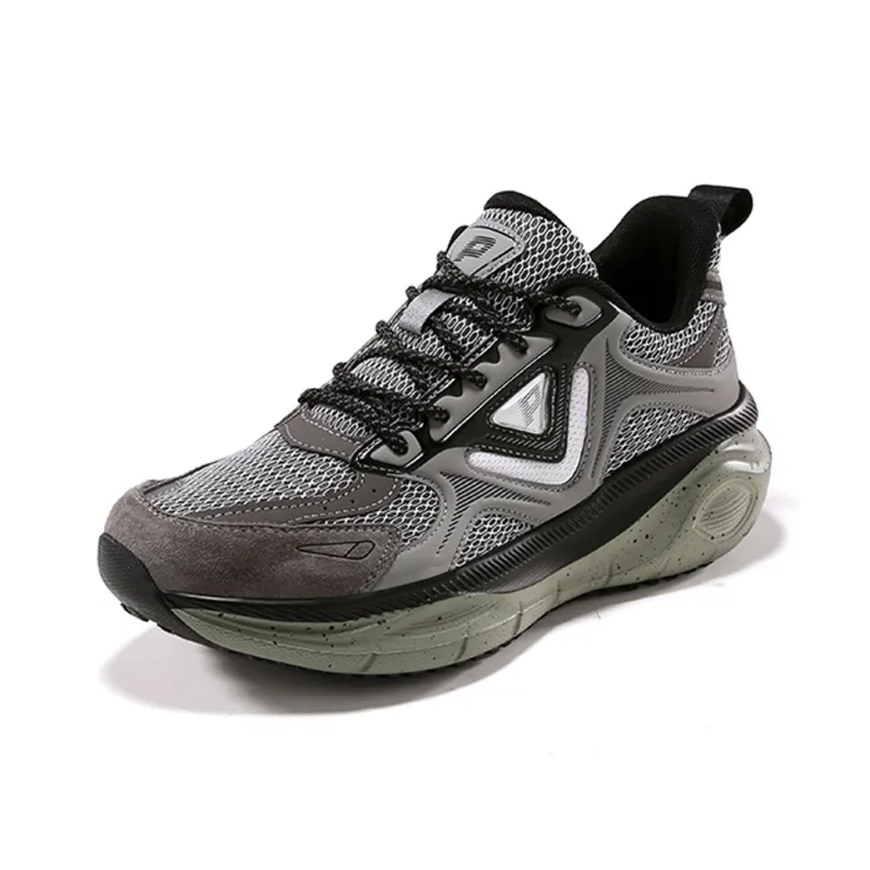 PES PANDA Running Shoes Unisex Low Top Time Gray, Time Beige Green, Time Silver Chestnut-11