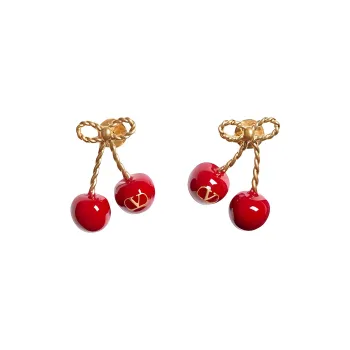 Valentino Chez Valentino Bow Detailed Earrings