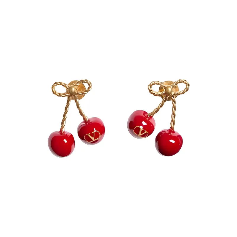 Valentino Chez Valentino Bow Detailed Earrings-0