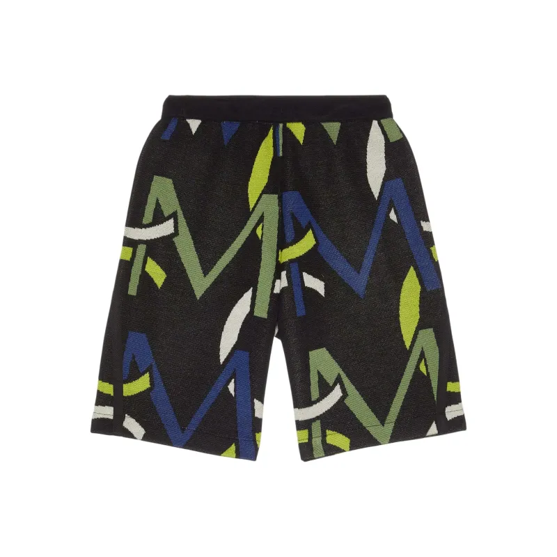 MCM Casual Shorts Men Black-1