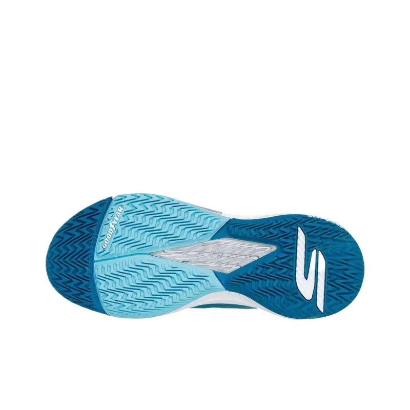 Skechers Tennis Baseline Bully Low Top Tennis Shoes Women's Blue-4