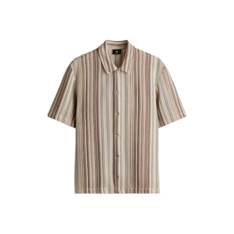 H&M Shirts Men Beige-0
