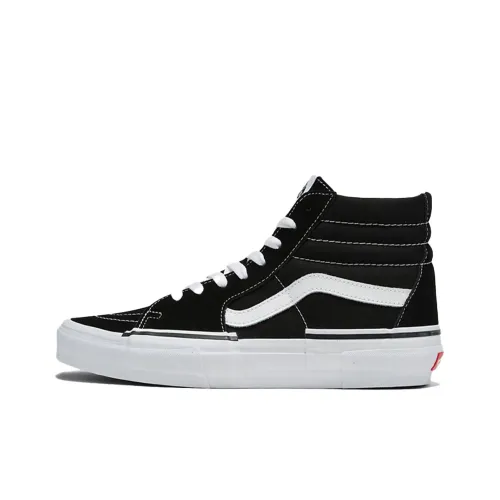 Vans SK8 Anti Slip Wear Resistant High Top Skateboard Shoes Men's Black